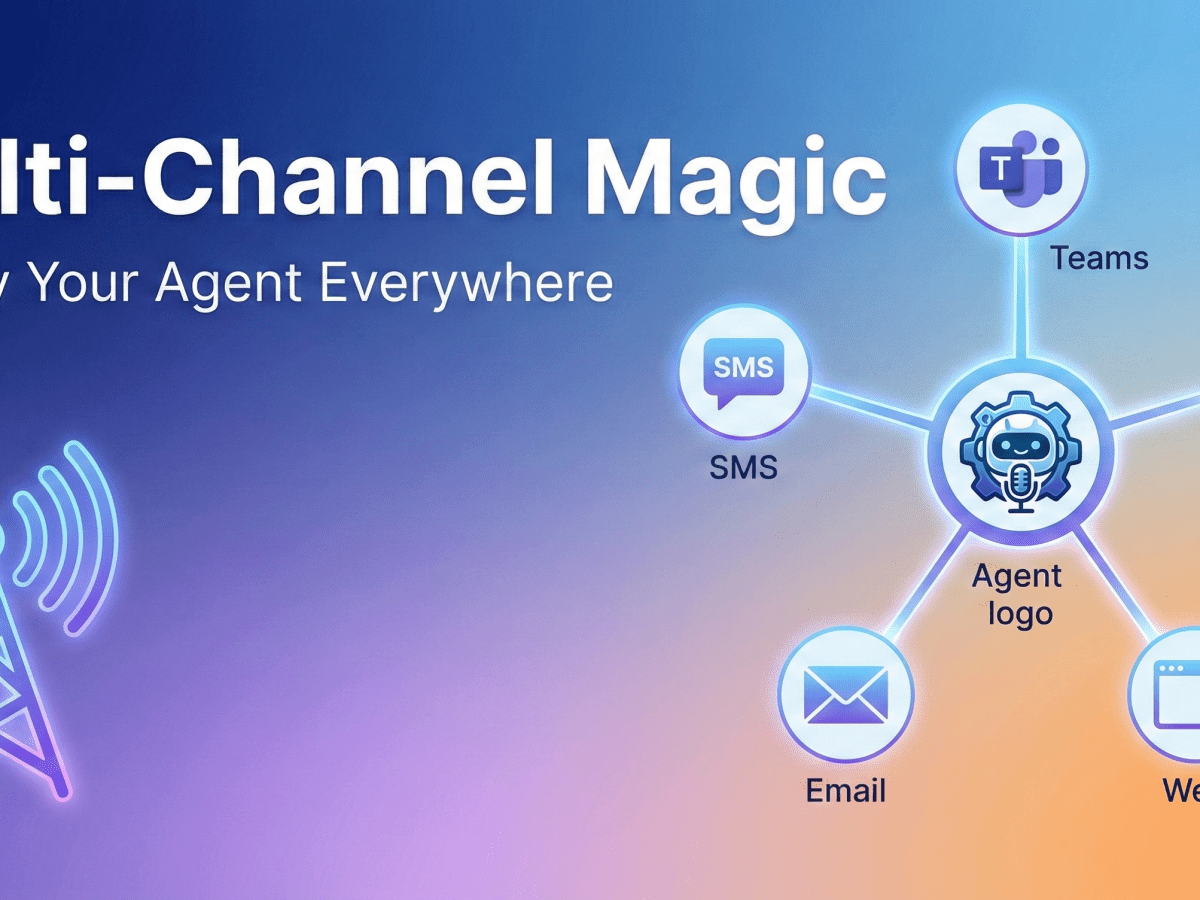 Part 4 – Multi-Channel Deployment – Reaching Users Everywhere with M365&nbsp;Agents